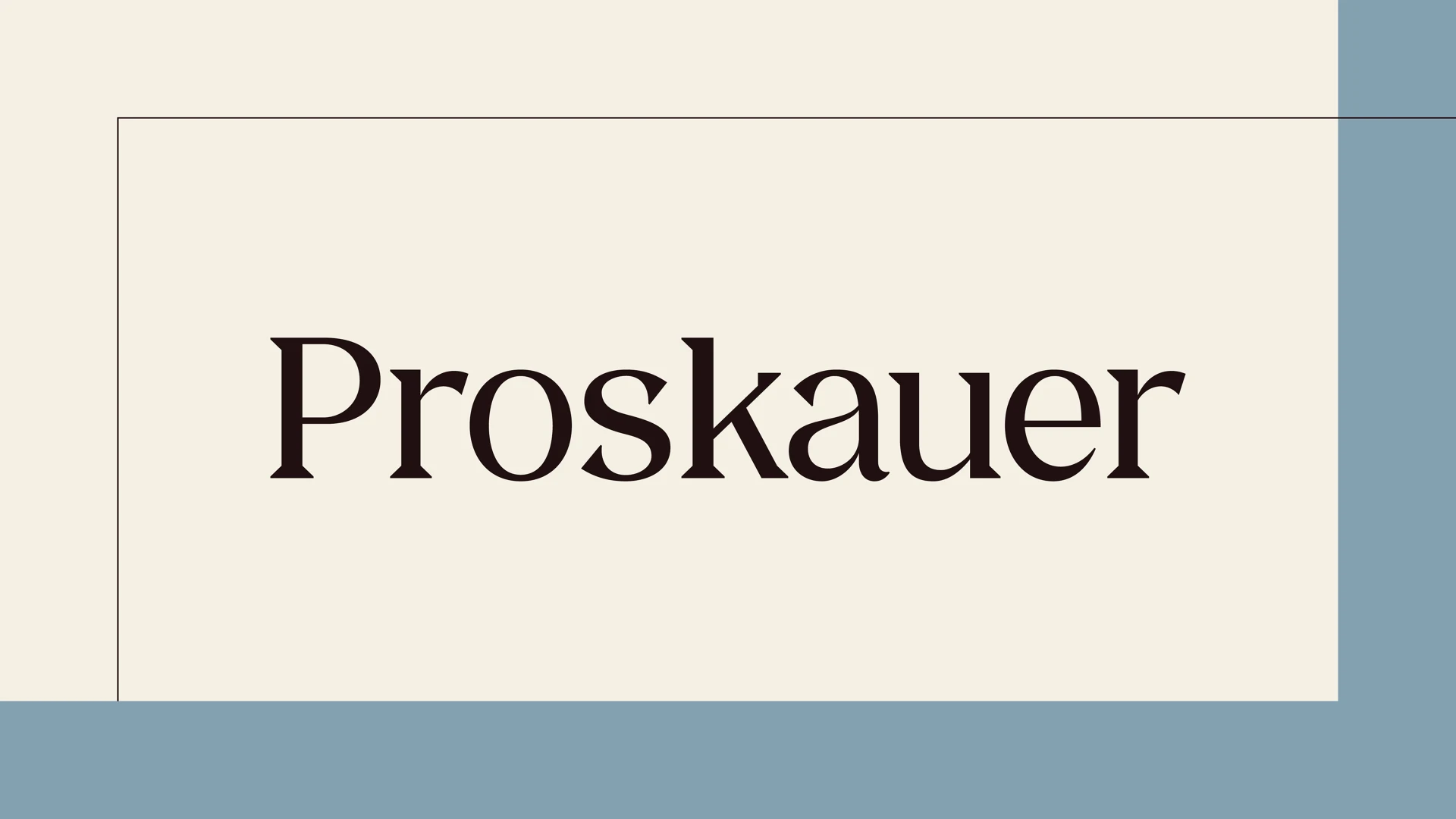 Proskauer